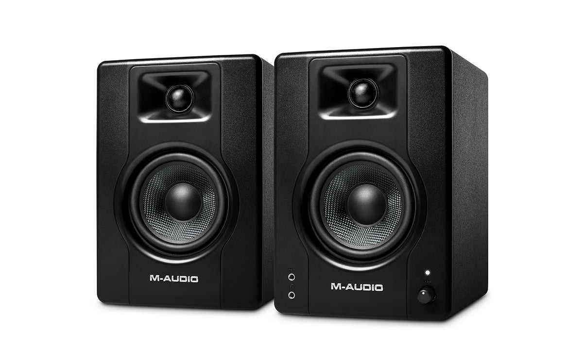 M-Audio BX4 4.5” Black Kevlar® 120-Watt Multimedia Reference Monitors
