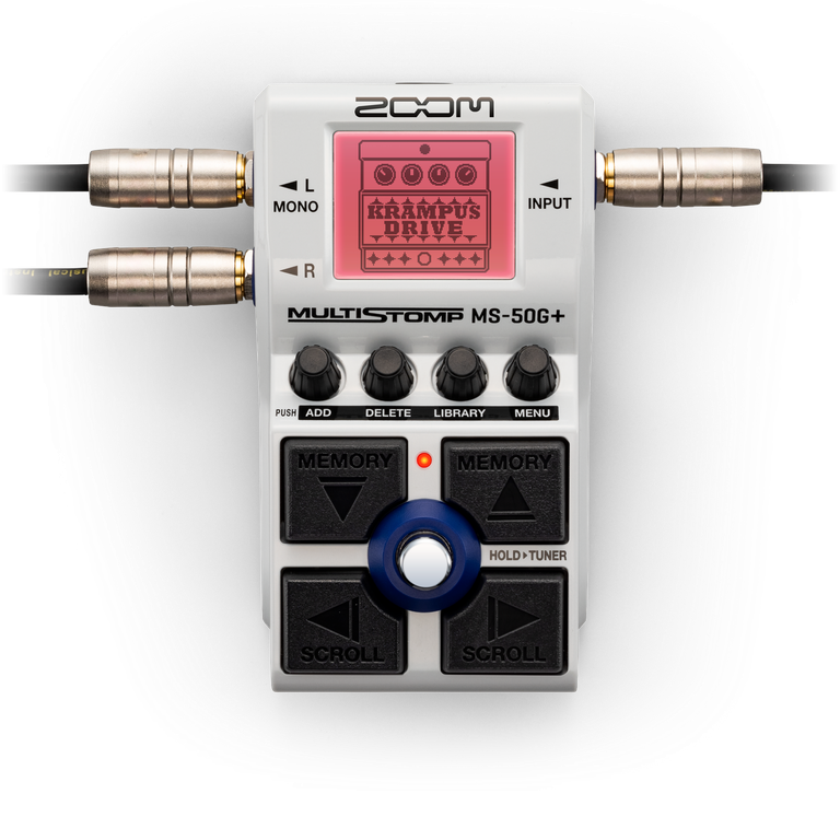 Zoom MS-50G+ MultiStomp for Guitar Zoom MS-50G+ MultiStomp for Guitar