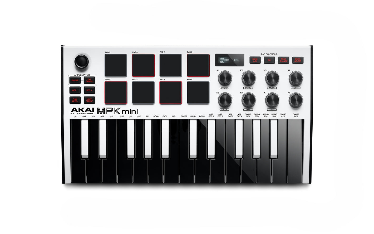Akai MPKmini MK3 White