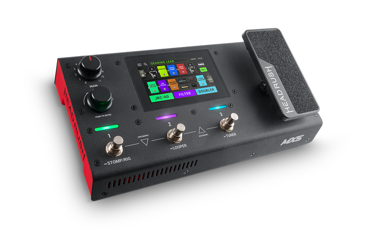 HeadRush MX5 guitar FX and amp modeling processor