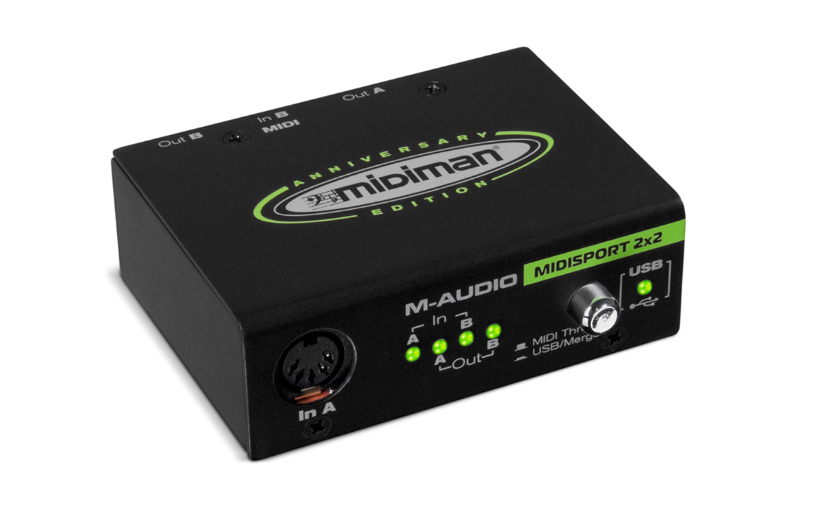 M Audio Avid USB Midisport 2X2 Midi Interface