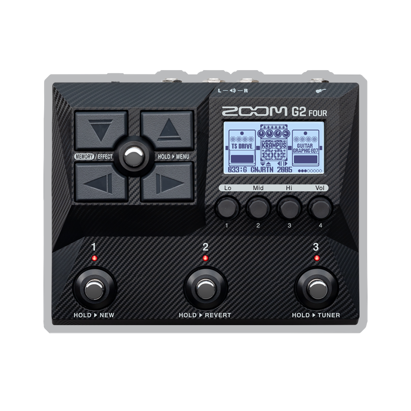 Zoom G2 FOUR Guitar Multi-Effects Pedals