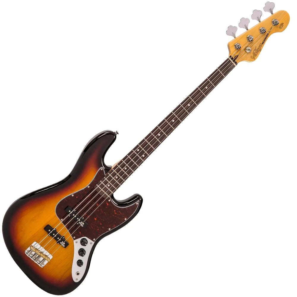 Electric Bass Vintage VJ74 Reissued Bass ~ Sunset Sunburst VJ74SSB