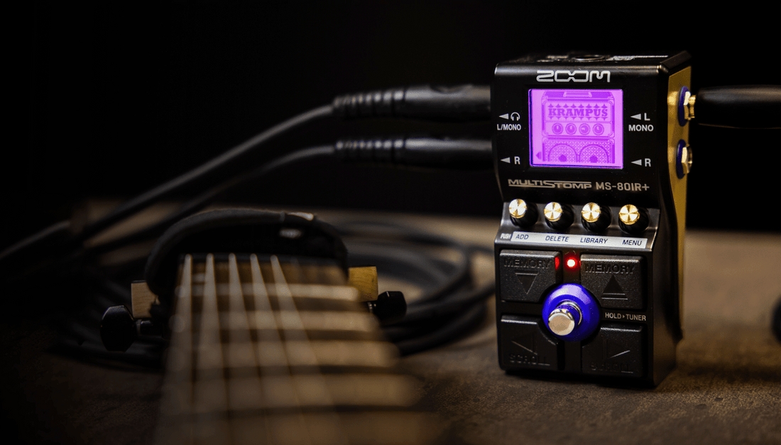 Koleksi Efek Amp Impian Zoom MS-80IR+ Amp Modeler