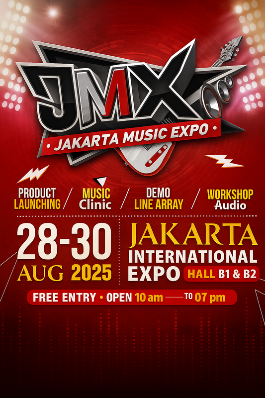 Dari Gitar Hingga Drum: Pengunjung JMX 2025 Seru-seruan di Booth Simfoni, Galeri Musik Jakarta & Serenata