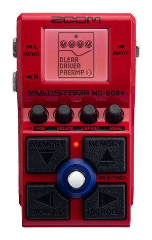 Zoom MS-60B+ MultiStomp for Bass