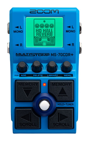 Zoom MS-70CDR+ Modulation Station FX Pedal