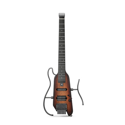 Donner HUSH-X Electric Guitar Travel Kit - Sunburst