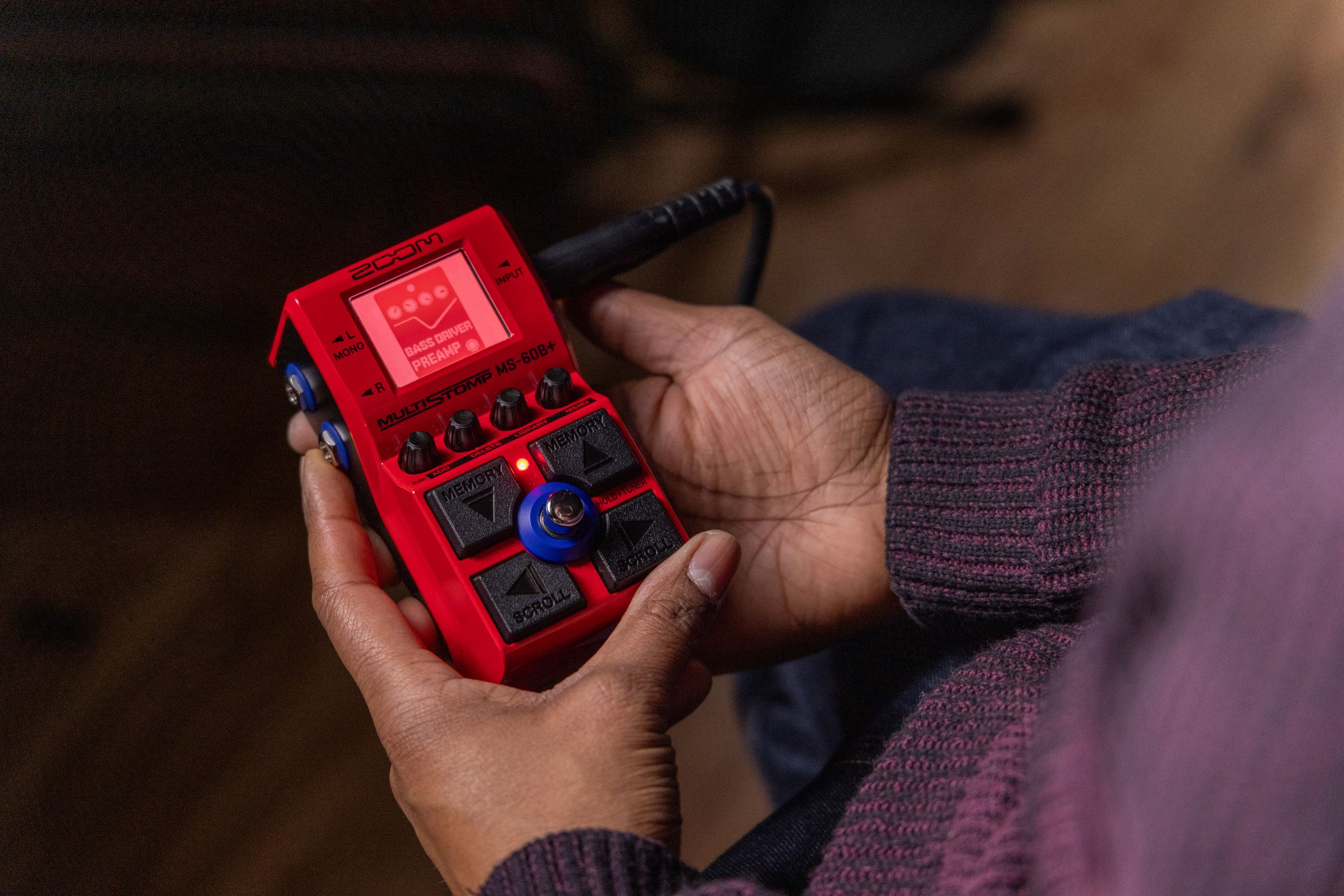 Zoom MS-60B+ MultiStomp for Bass