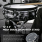 Donner Beat Max Electronic Drum Set, Electric Drum Kit with 12″ Quiet Mesh Drum Pads, 14″ Cymbals w/Choke, 100 Kits and 1100+ Sounds, Sticks, USB MIDI, DONNER PLAY app (5 Pads, 4Cymbals)