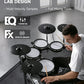 Donner Beat Max Electronic Drum Set, Electric Drum Kit with 12″ Quiet Mesh Drum Pads, 14″ Cymbals w/Choke, 100 Kits and 1100+ Sounds, Sticks, USB MIDI, DONNER PLAY app (5 Pads, 4Cymbals)