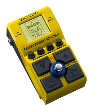 Zoom MS-200D+ MultiStomp Distortion / Overdrive for Guitar