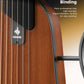 Donner HUSH I Evo2 Silent Guitar - Natural