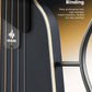 Donner HUSH I Evo2 Silent Guitar - Black