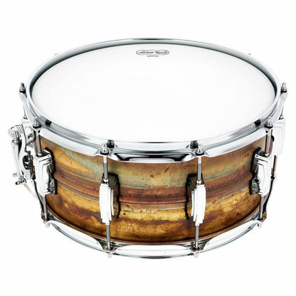 Ludwig LB464R Raw Brass Phonic 6.5" x 14" Snare Drum