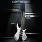 Donner HLX-500 Headless Electric Guitar - White