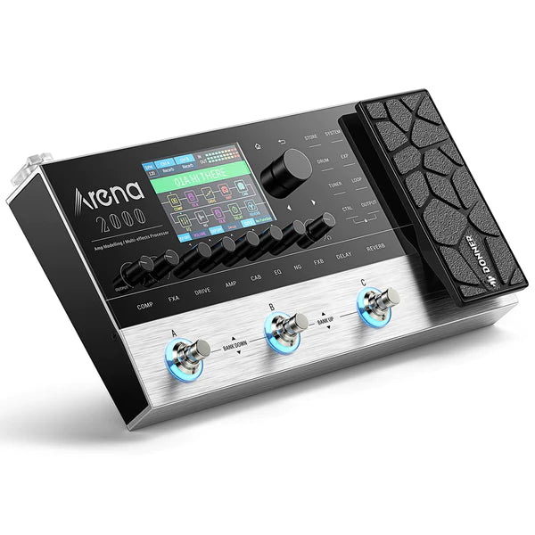 Donner Arena 2000 Pedal Gitar Multi-Efek Modeling AMP