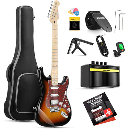 Donner DST-152S Electric Guitar - Sunburst