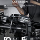 Donner Beat Electronic Drums Set, Electronic Drum Kit with Quiet Mesh Drum Pads, 12″ Cymbals w/Choke, 100 Kits and 1100+ Sounds, Sticks, USB MIDI, Donner Play app (5 Pads, 3 Cymbals)