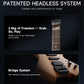 Donner HLX-500 Headless Electric Guitar - Wooden / Natural
