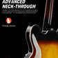 Donner DJP-1000S Sunburst Gitar Elektrik Semi-Hollow