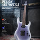 Donner DMT-101 Gradient Matte Metal Electric Guitar Kit for Rock
