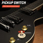 Donner DLP-124B Electric Guitar - Black