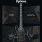 Donner Hush-X Pro Electric Guitar Travel Kit - Black