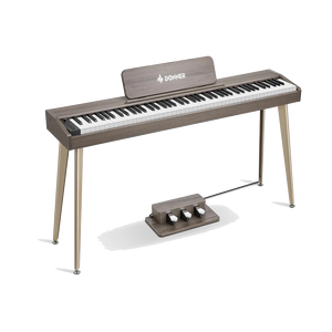 Donner DDP-60 88 Key Digital Piano - Classic Gray Wood Grain