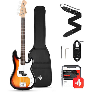 Donner DPB-510S Electric Bass - Sunburst