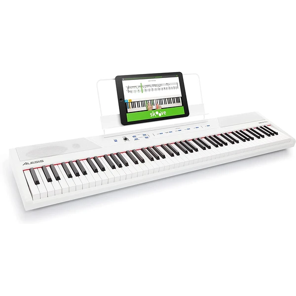 Alesis RECITAL White 88-Key Digital Piano with Full-Sized Keys