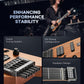 Donner HUSH-X Electric Guitar Travel Kit - Natural