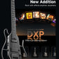 Donner Hush-X Pro Electric Guitar Travel Kit - Black