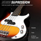Donner DPB-510S Electric Bass - Sunburst