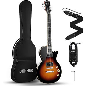 Donner DLP-124S Electric Guitar - Sunburst
