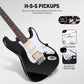 Donner DST-100 Electric Guitar - Black