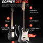 Donner DST-400 Electric Guitar - Black