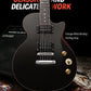 Donner DLP-124B Electric Guitar - Black