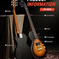 Donner DLP-124S Electric Guitar - Sunburst
