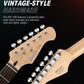 Donner DST-400 Electric Guitar - Black