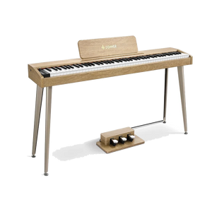 Donner DDP-60 88 Key Digital Piano - Light Oak Wood Grain