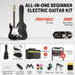 Donner DST-100 Electric Guitar - Black