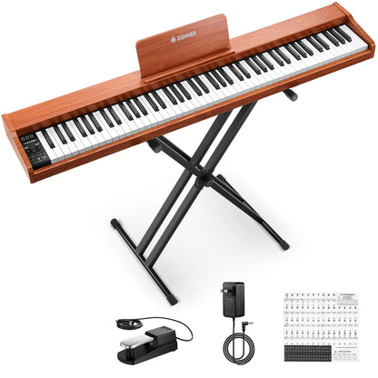 Digital Piano Donner DEP-1S Retro Wood w/stand
