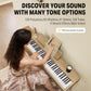 Donner DDP-60 88 Key Digital Piano - Light Oak Wood Grain