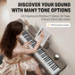 Donner DDP-60 88 Key Digital Piano - Classic Gray Wood Grain