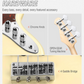 Donner DJB-510B Electric Bass - Olympic White