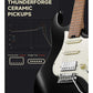 Donner DST-550 Black, 39-inch ST Gitar Elektrik, H-S-S Pickup, Solid Double-Cut Poplar Body