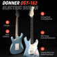 Donner DST-152R Electric Guitar - Metallic Ice Blue
