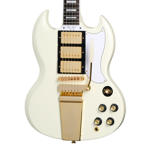 Epiphone 1963 Les Paul SG Custom With Maestro Vibrola, Classic White