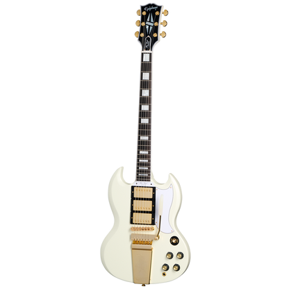 Epiphone 1963 Les Paul SG Custom With Maestro Vibrola, Classic White